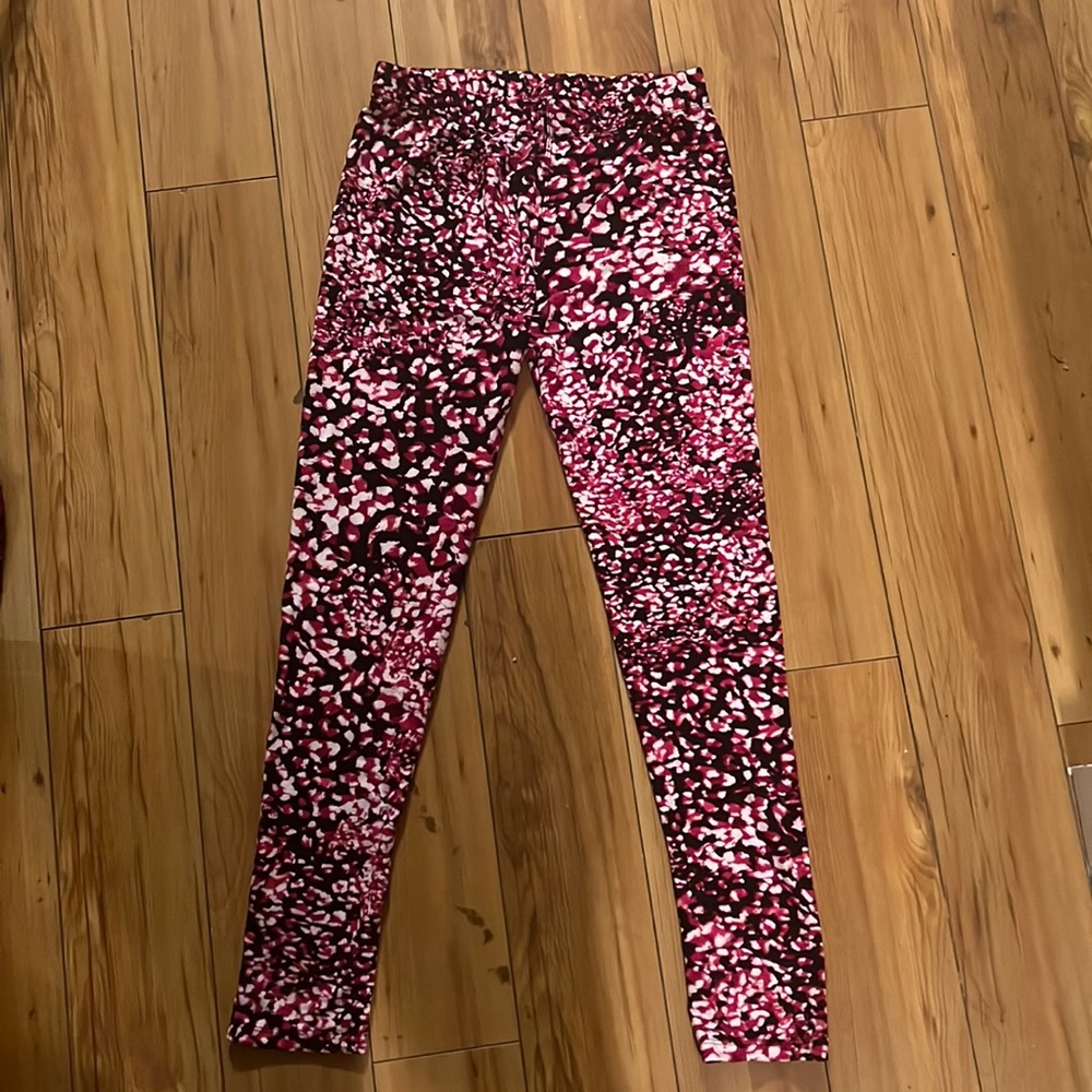 Just Cozy pink leggings